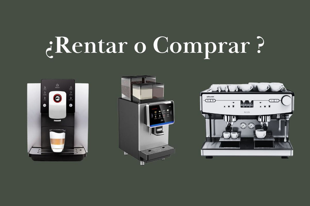 ¿Rentar o comprar una cafetera? Descubre qué te conviene más