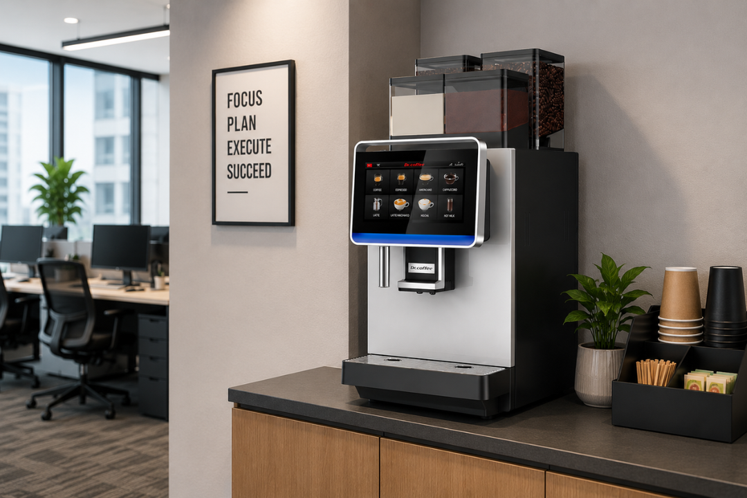 Cómo armar una estación de café para empresas